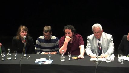 Michel Fraisset et les quatre jeunes talents