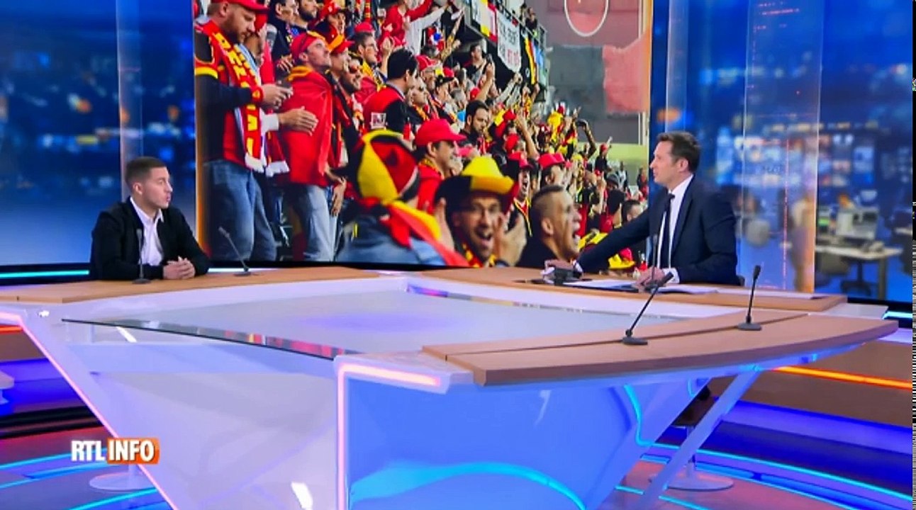 Interview d'Eden Hazard du 8/11/2017 RTL