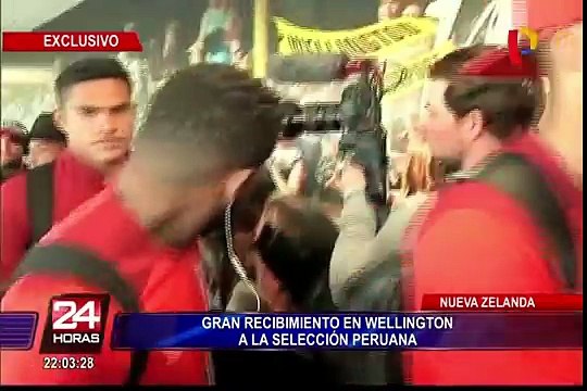 Nueva Zelanda: gran recibimiento en Wellington a la Selección Peruana
