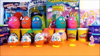 25 Surprise Eggs unboxing 30 Minutes GIANT COMPILATION Play-Doh Mickey Mouse Peppa Pig HD