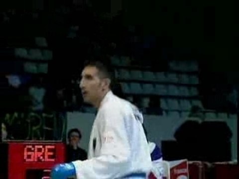 Karate Open de Paris 2005 MESSAOUD HAMMOU vs Papadopoulos