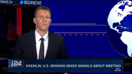 i24NEWS DESK | Kremlin: U.S. sending mixed signals about meeting | Friday, November 10th 2017