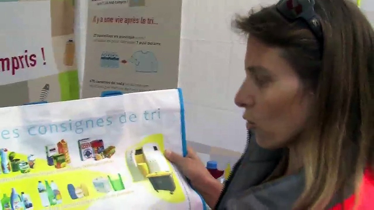 Corinne, ambassadrice du tri à la Capm