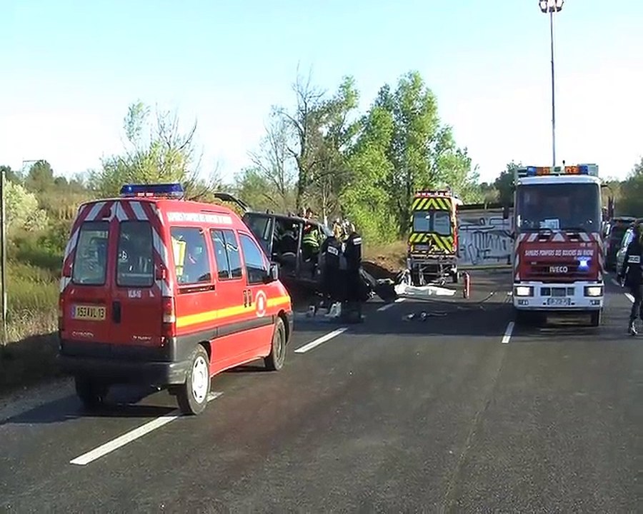 Les images de l'intervention des secours