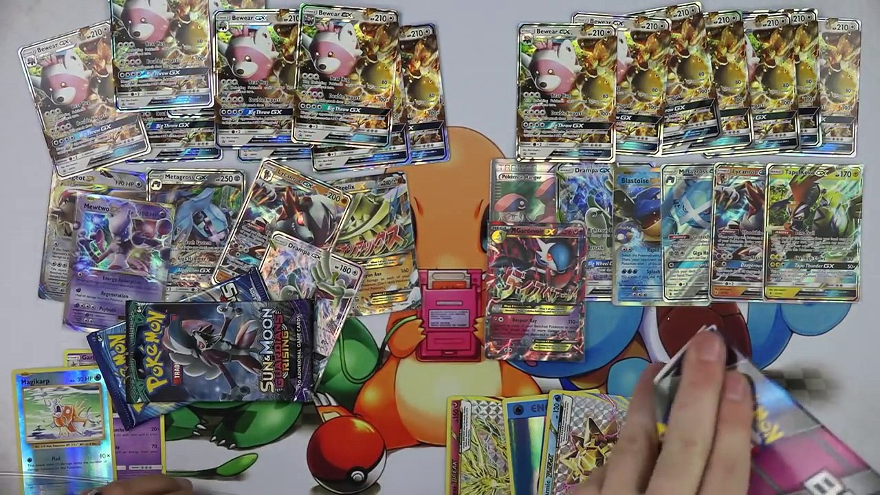 Opening 36x Bewear GX Collection Boxes