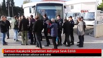 Samsun Kaçakçılık Şüphelileri Adliyeye Sevk Edildi