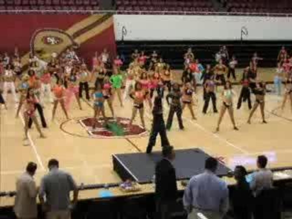49er Cheerleader Auditions 2006