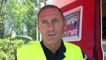 Interview du capitaine Frédéric Vaucouleur, commandant de l'opération de secours.