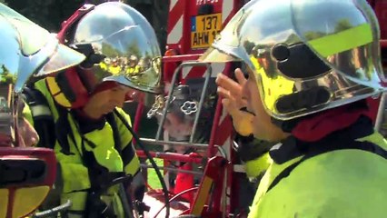 L'incendie comme si vous y étiez grâce aux images d'Hervé Rico.