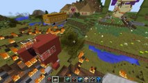 Minecraft: MOVING STRUCTURES (REAL MOVIE THEATER, BUSES, BOATS, & FERRIS WHEEL!) Mod Showcase
