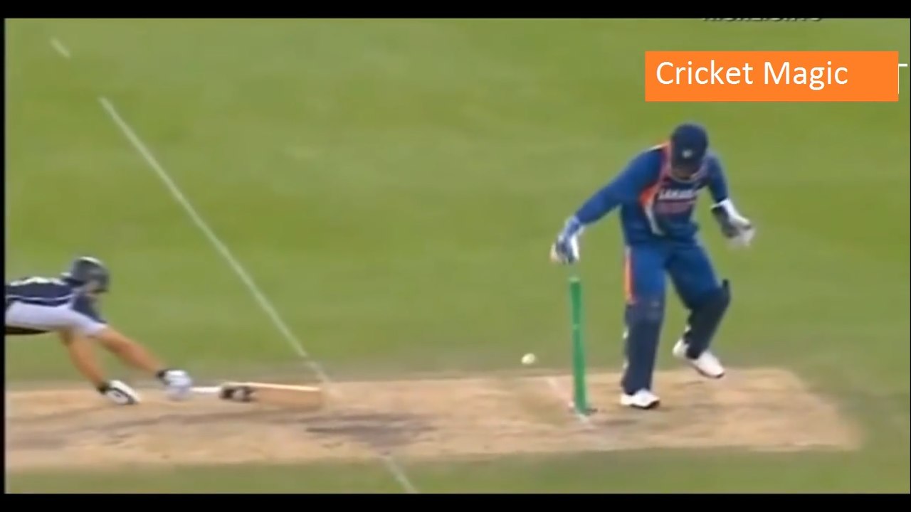 Dhoni's Top 10 Great Successful Impossible Efforts