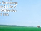 Apexel LederKlappschutzhülle für Samsung Galaxy Tab 3 Lite 70 WiFi mit Kartenfach T110