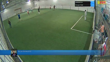 But de Younes (4-2) - ENSMATCH Vs Groupe Vinet - 09/11/17 19:00 - LIGUE 4 - Poitiers Game Parc