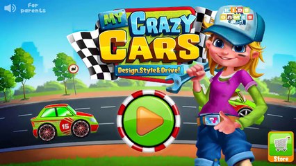Car Games 2017 | ♫ My Crazy Cars   Design Style ♫ Kids Games