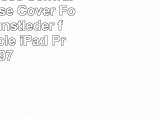 XKreuze Küsse Schwarz  Weiß Case Cover  Folio aus Kunstleder für das Apple iPad Pro 97