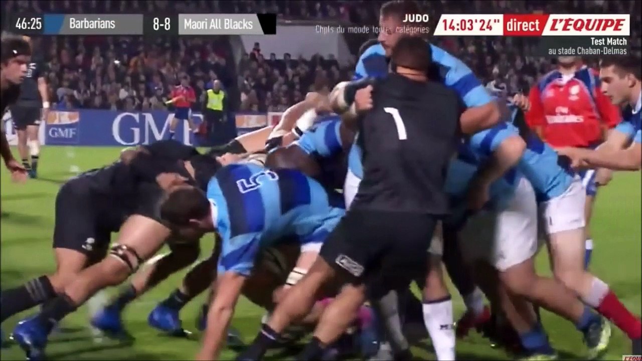 Résumé de Barbarians Français vs Maoris