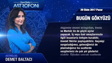 Günlük Burç Yorumu 29 Ekim 2017 Pazar, Astroloji, Burçlar