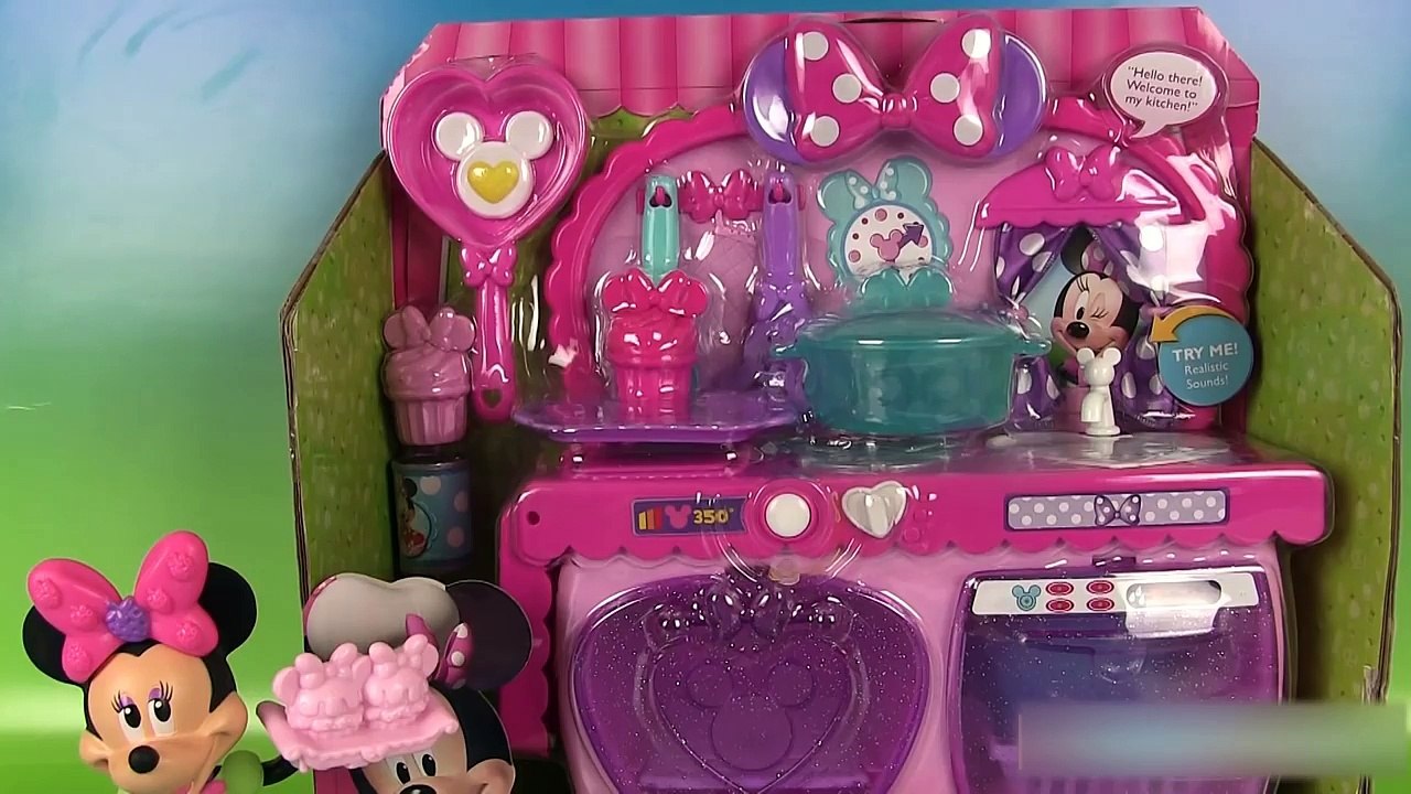 Minnie Mouse La Boutique de Minnie Cuisine Bowtastic Kitchen Set Pâte à modeler play doh
