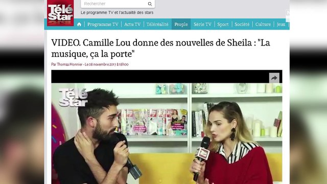 Sheila : Camille Lou donne de ses nouvelles après la mort de Ludovic Chancel