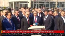 KKTC Cumhurbaşkanı Akıncı ile Kılıçdaroğlu'ndan Baykal'a Ziyaret