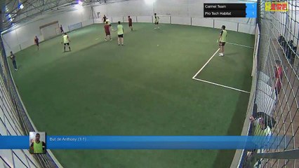 But de Anthony  (1-1) - Carmel Team Vs Pro Tech Habitat - 07/11/17 19:00 - LIGUE 2