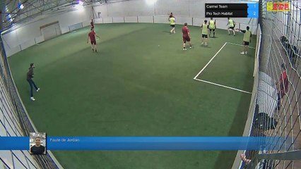 Faute de Jordan - Carmel Team Vs Pro Tech Habitat - 07/11/17 19:00 - LIGUE 2 - Poitiers Game Parc