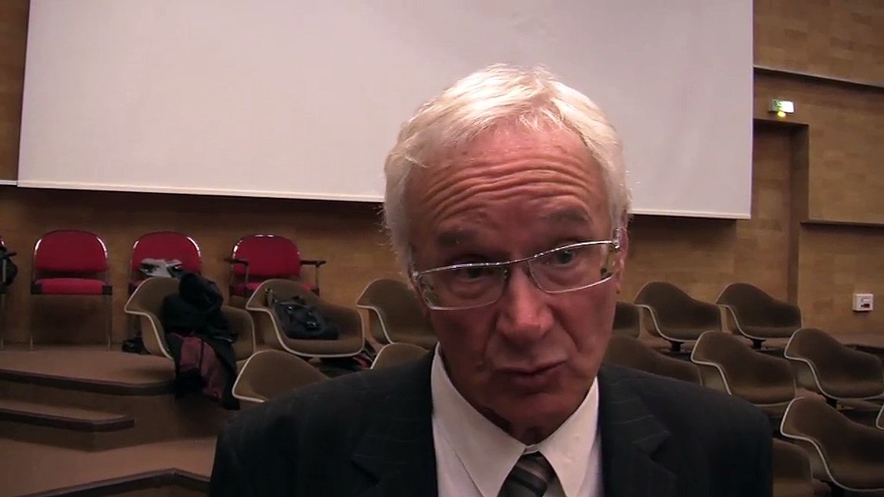 La réaction de Gaby Charroux au sortir du CISPD 2012.