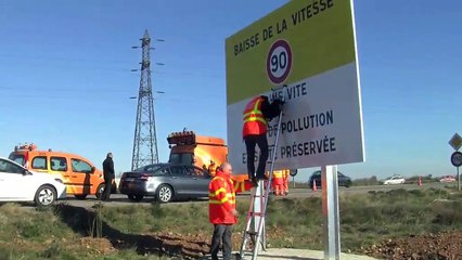 RN 568 entre Port de Bouc et Fos : levez le pied  !