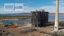 Coal-fired power station in South Australia demolished in spectacular fashion