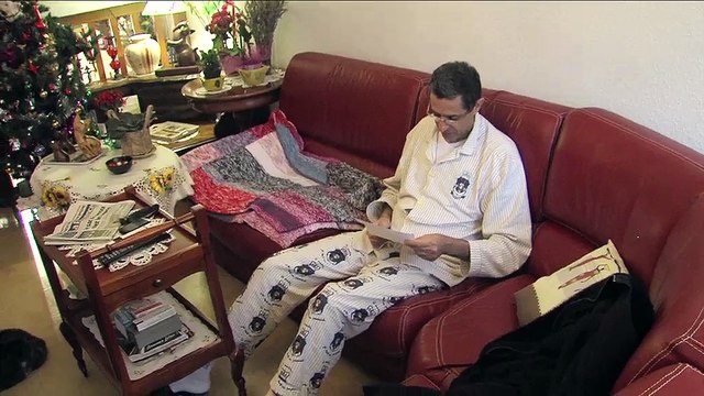 Le soulagement de Nourdine Soussi, enfin rentré chez lui...