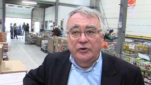 Jacques Ansquer, président de la Banque Alimentaire des Bouches-du-Rhône.