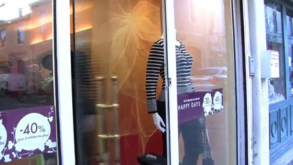 Laurence Menet, responsable de la boutique Benetton