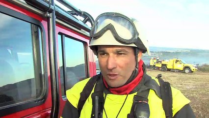 Les images du brûlage avec les explications de l'expert