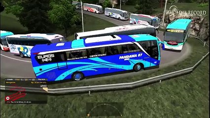 Ets2 Indonesia | Pandawa 87 Blue di tanjakan Sitinjau Lauik