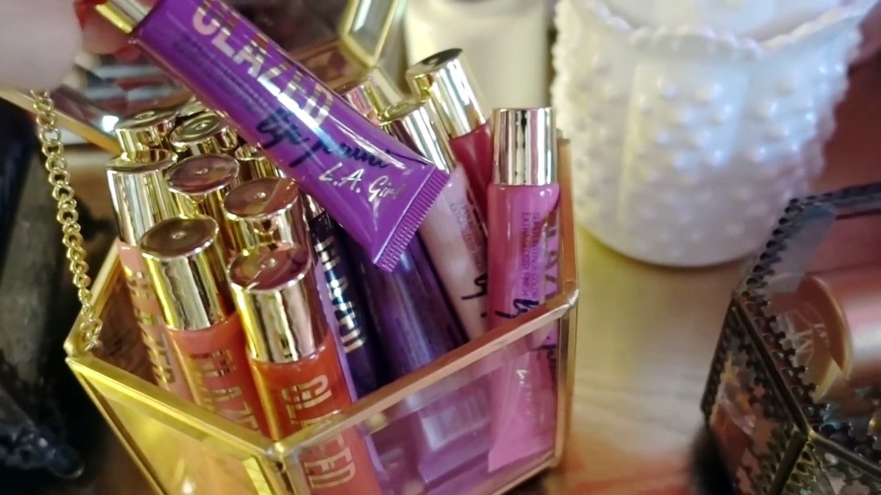 ドレッサー紹介 コスメ収納　Makeup Collection & Vanity Tour