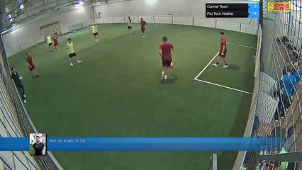 But de Julien (8-14) - Carmel Team Vs Pro Tech Habitat - 07/11/17 19:00 - LIGUE 2
