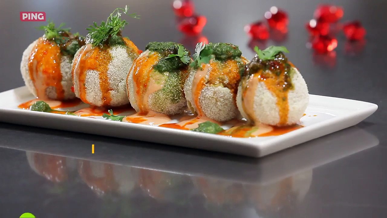 Sweet Potato Rava Tikki-Cutlet - Rava Aloo Tikki Chaat by Ajay Chopra - Sweet Potato Balls Recipe