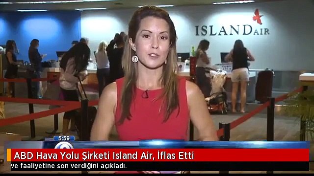 ABD Hava Yolu Şirketi Island Air, İflas Etti