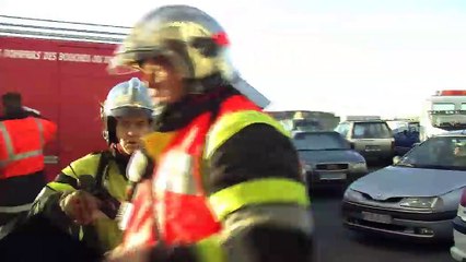 Extrait du tournage sur le stage de chef d'agrès à Istres