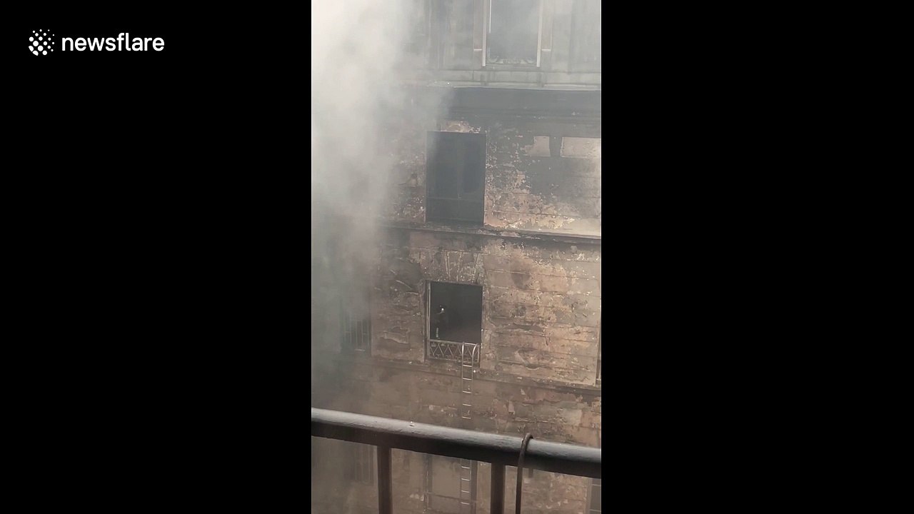 Fire breaks out in Paris shop injuring nine