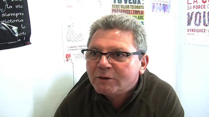 L'interview d'Aimé Musto, délégué CGT de l'escale d'Air France à Marseille.