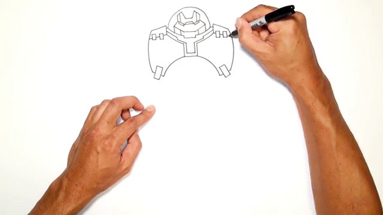 How to Draw Hulkbuster | The Avengers