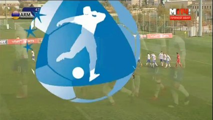 0-2 Aleksandr Zuev Goal UEFA  Euro U21 Qual.  Group 7 - 10.11.2017 Armenia U21 0-2 Russia U21