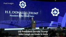 Trump defiant on trade, vows to put 'America First'