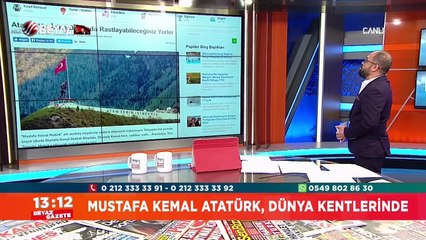 Mustafa Kemal Atatürk, dünya kentlerinde