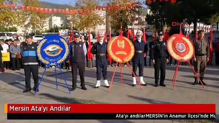Mersin Ata'yı Andılar