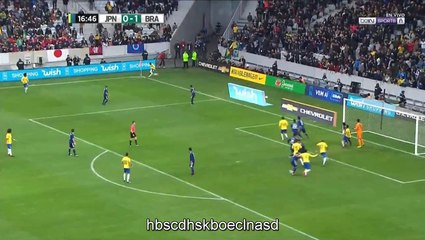 Marcelo GOAL HD - Japan 0-2 Brazil 10.11.2017