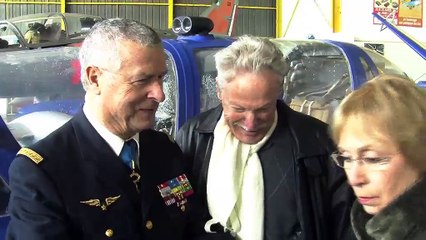 Les retrouvailles du Général JOB et de l'Adjudant DAUMAS