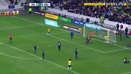 Gabriel Jesus Goal HD - Japan 0 - 3 Brazil - 10.11.2017 (Full Replay)