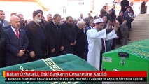 Bakan Özhaseki, Eski Başkanın Cenazesine Katıldı